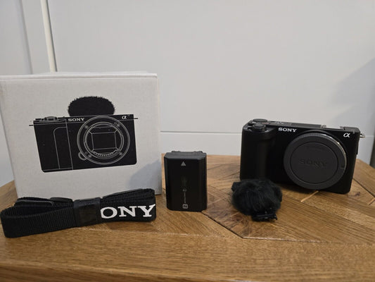 Sony ZV-E10 II Camera Body in pristine condition